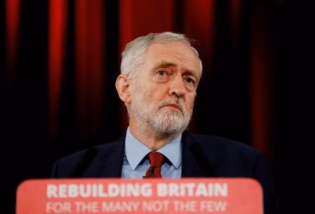 Thủ lĩnh Công đảng đối lập, ông Jeremy Corbyn. (Ảnh: Reuters)
