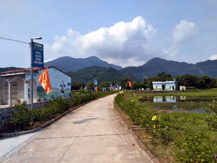Xóm họ Đặng, thôn Pò Hèn đã trở thành một điểm đến du lịch hấp dẫn của thành phố Móng Cái.