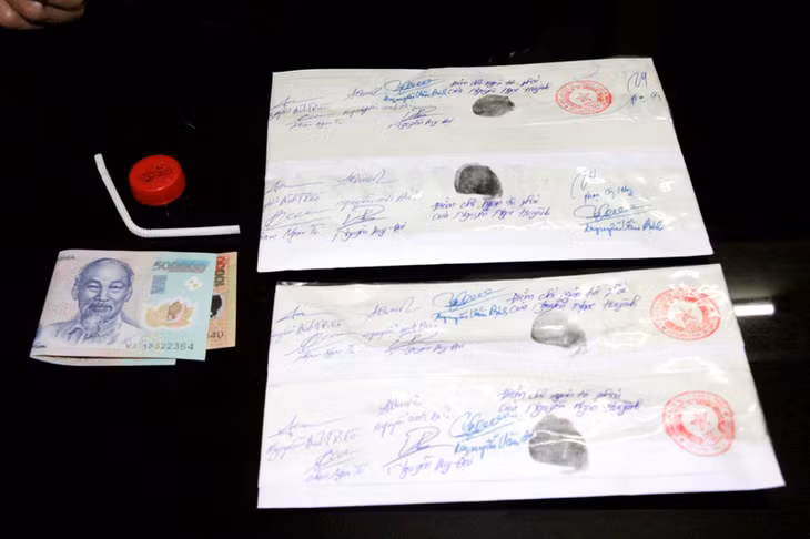 Tang vật bị thu giữ.