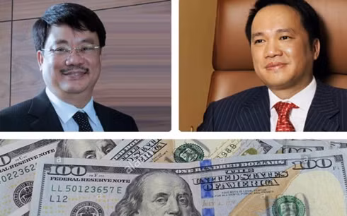 Ông Nguyễn Đăng Quang (bên phải) và ông Hồ Hùng Anh vừa được Forbes cập nhật những thông tin ban đầu.