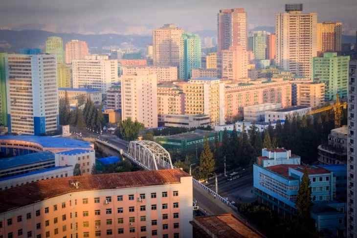 Thủ đô Bình Nhưỡng là điểm dừng chân trong các tour đến Triều Tiên. Ảnh: Ngô Quang Minh.