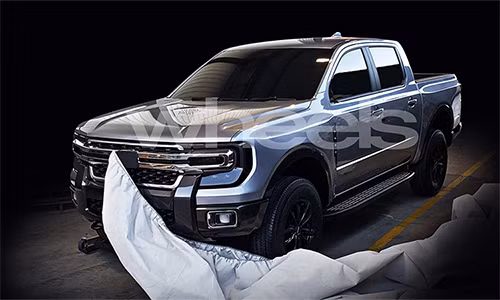 Hình ảnh được cho là của Ford Ranger thế hệ mới, theo Whichcar.