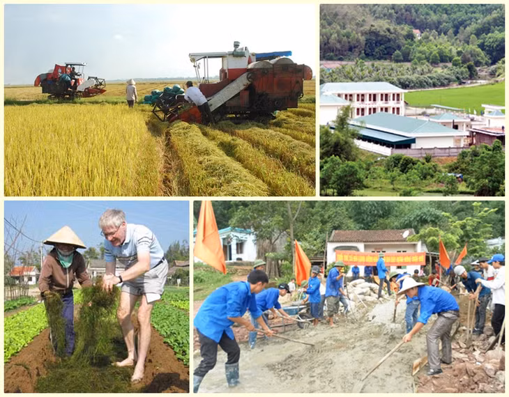 Những hình ảnh đẹp tạo nên bộ mặt nông thôn mới đầy khởi sắc của Quảng Ninh hôm nay.