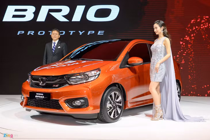 Honda Brio là mẫu xe hạng A, sẽ cạnh tranh trực tiếp với Hyundai Grand i10, Kia Morning, Toyota Wigo. Ảnh: Thế Anh