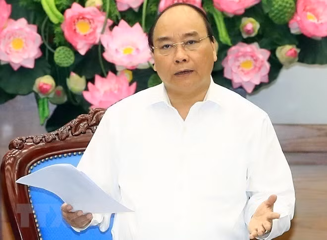 Thủ tướng Nguyễn Xuân Phúc. (Ảnh: Thống Nhất/TTXVN)