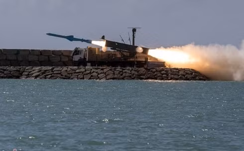 Một vụ thử tên lửa của Iran. (Nguồn: defence.pk).
