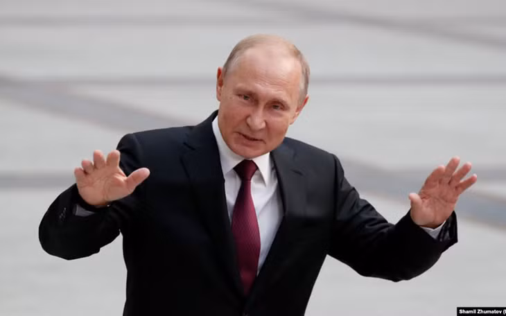 Tổng thống Nga Putin. Ảnh: RFE