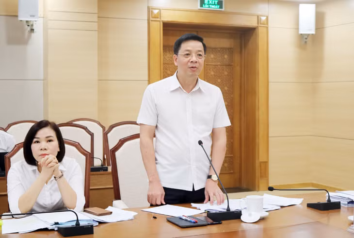 Đồng chí Nguyễn Văn Hồi, Phó Chủ tịch HĐND tỉnh dự và phát biểu chỉ đạo tại cuộc họp