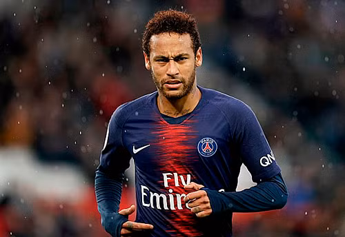 Neymar không còn thiết tha thi đấu cho PSG. Ảnh: AFP.
