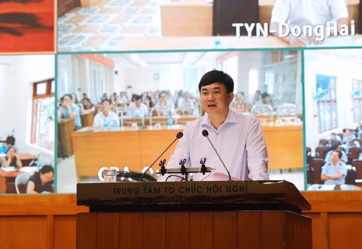 Đồng chí Ngô Hoàng Ngân, Phó Bí thư Tỉnh ủy quán triệt nội dung Chỉ thị 35
