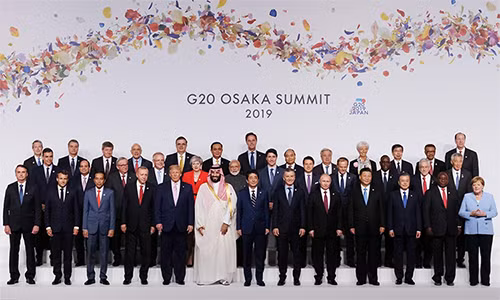 Các lãnh đạo tham dự hội nghị thượng đỉnh G20 tại Osaka, Nhật Bản. Ảnh: Reuters.