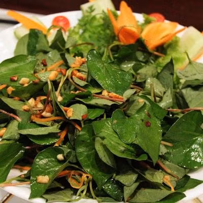 Salad rau diếp cá rất tốt cho người viêm đường tiết niệu.