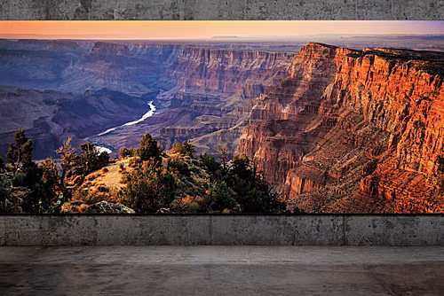 TV 8K 292 inch của Samsung lớn như một bức tường.