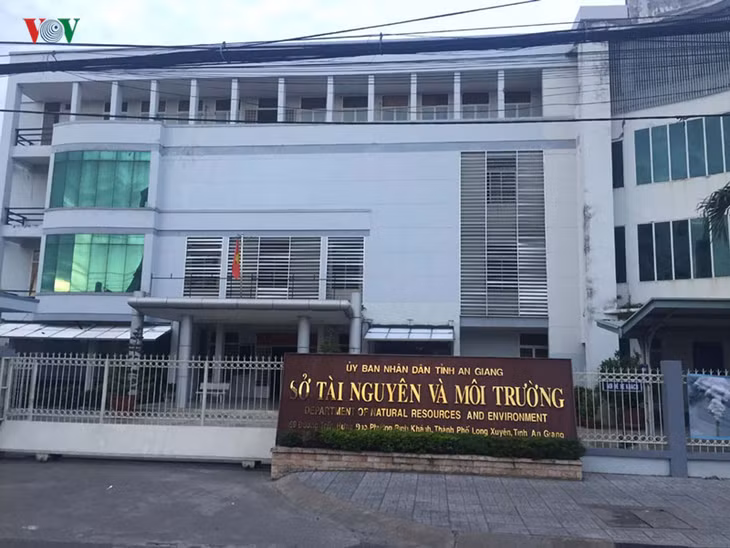  Trụ sở Sở Tài nguyên và Môi trường.
