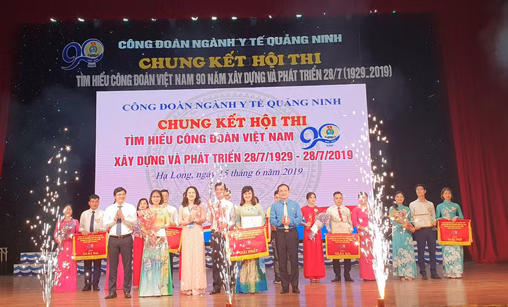 Công đoàn Bệnh viện đa khoa tỉnh xuất sắc giành giải nhất hội thi.