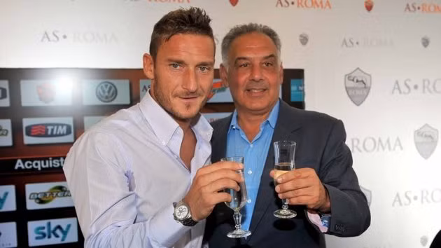  Francesco Totti và James Pallotta đã không tìm được tiếng nói chung.