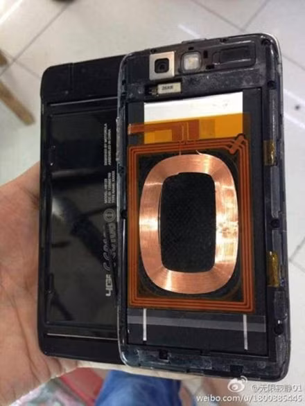 Mạch sạc không dây của Droid 5.
