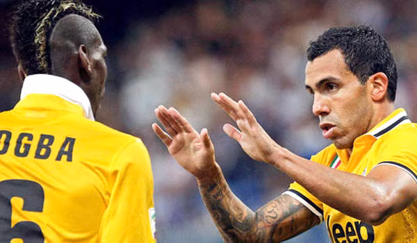 Pogba và Tevez đang có phong độ rất tốt