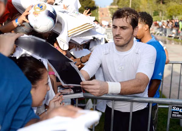 Casillas là một biểu tượng của Real Madrid.