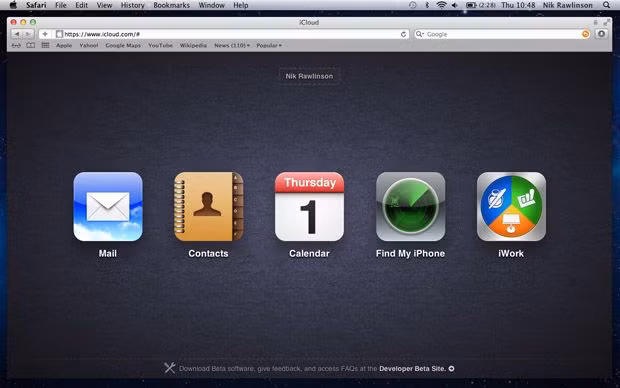 Find my iPhone, một trong nhiều tính năng tìm lại điện thoại của bạn.