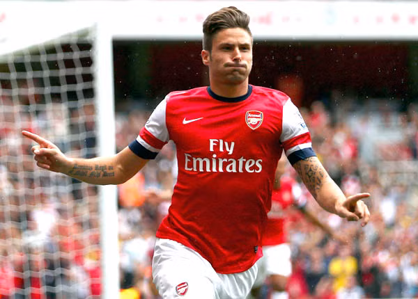 Giroud liệu có ghi bàn trận thứ 3 liên tiếp, sau khi đã sút tung lưới Aston Villa và Fenerbahce?