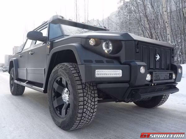 Xe SUV bọc thép Dartz Prombon.
