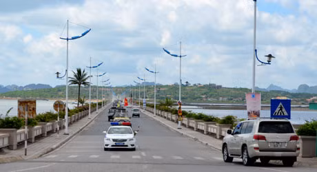 Con đường được nối đất liền