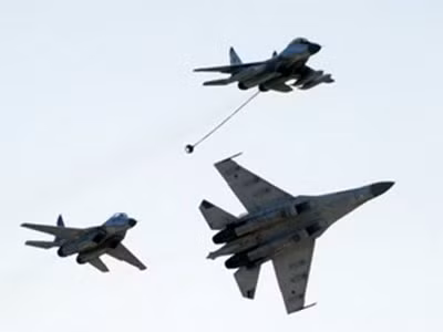 Máy bay Su-35. Ảnh: AFP