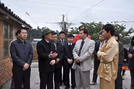 đồng chí Đỗ Thông, Phó Chủ tịch Thường trực UBND tỉnh