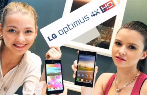 LG Optimus 4X dùng chip lõi tứ.