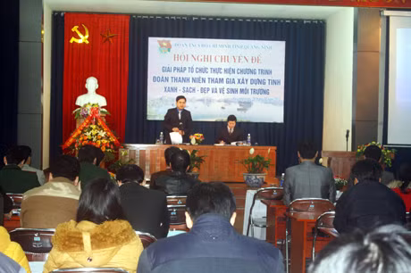 Quang cảnh hội nghị.