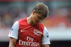 Arshavin đang trải qua giai đoạn khó khăn trong sự nghiệp.