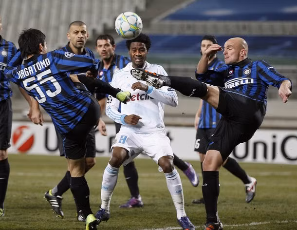 Marseille và Inter cống hiến một trận cầu thiếu hấp dẫn
