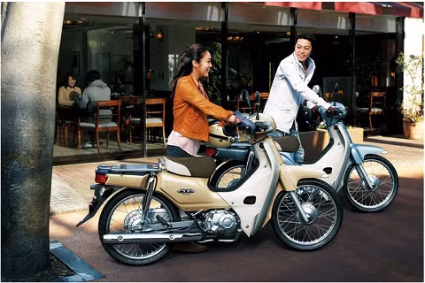 Honda Super Cub được giới trẻ Nhật Bản yêu thích