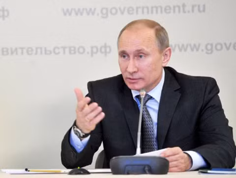 Thủ tướng Nga Vladimir Putin. Ảnh: AFP