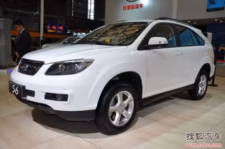 Mẫu xe Trung Quốc BYD S6 với vóc dáng của Lexus RX350.