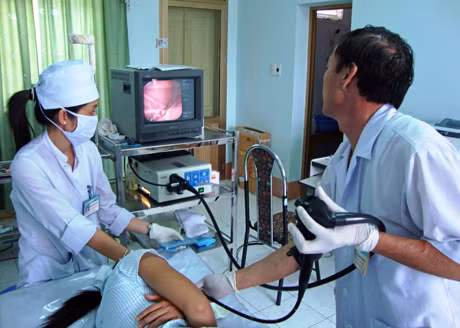 Nội soi tiêu hóa tại Bệnh viện Đa khoa khu vục Móng Cái.