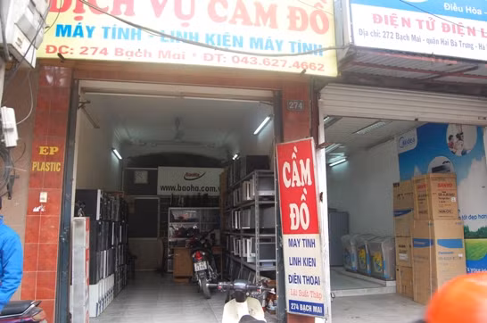 Hiệu cầm đồ 274 Bạch Mai