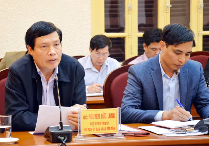 Đồng chí Nguyễn Đức Long, Chủ tịch UBND tỉnh:
