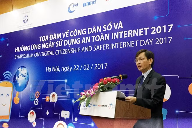 Chủ tịch Hiệp hội Internet Vũ Hoàng Liên cho rằng, Việt Nam gặp nhiều thách thức trong việc phát triển Internet. (Ảnh: T.H/Vietnam+)