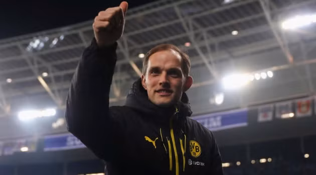  HLV Thomas Tuchel của Dortmund.