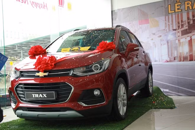 Chevrolet Trax 2017 vừa bán tại Việt Nam. Ảnh: Chevrolet.