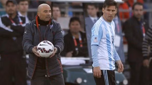  Sampaoli và Messi là đồng hương