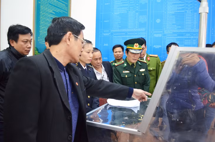 Máy đo nhiệt được sử dụng tại cửa khẩu Quốc tế Móng Cái