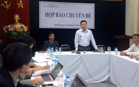Họp báo chuyên đề về hoạt động xuất cấp hàng dự trữ quốc gia hỗ trợ đồng bào vùng khó khăn.