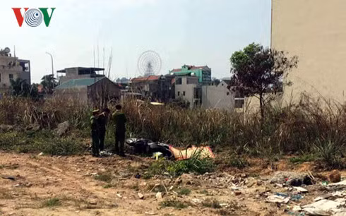 Hiện trường nơi xảy ra vụ việc.