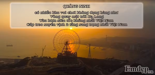 Nhưng ở đây vẫn mang lại sự sôi động cho các bạn trẻ với hàng loạt dịch vụ vui chơi, giải trí mà bạn chỉ có thể được trải nghiệm tại Quảng Ninh.