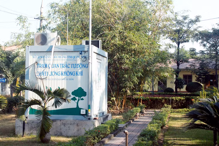 Trạm quan trắc tự động chất lượng không khí, Nhà máy Tuyển than Nam Cầu Trắng (Công ty Tuyển than Hòn Gai).