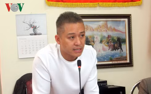 Ca sỹ Tuấn Hưng chia sẻ tại họp báo.