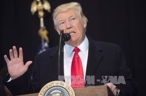 Tổng thống Mỹ Donald Trump. Ảnh: AFP/TTXVN